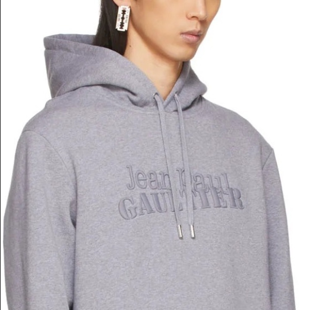 Jean Paul Gautier JPG logo hoodie